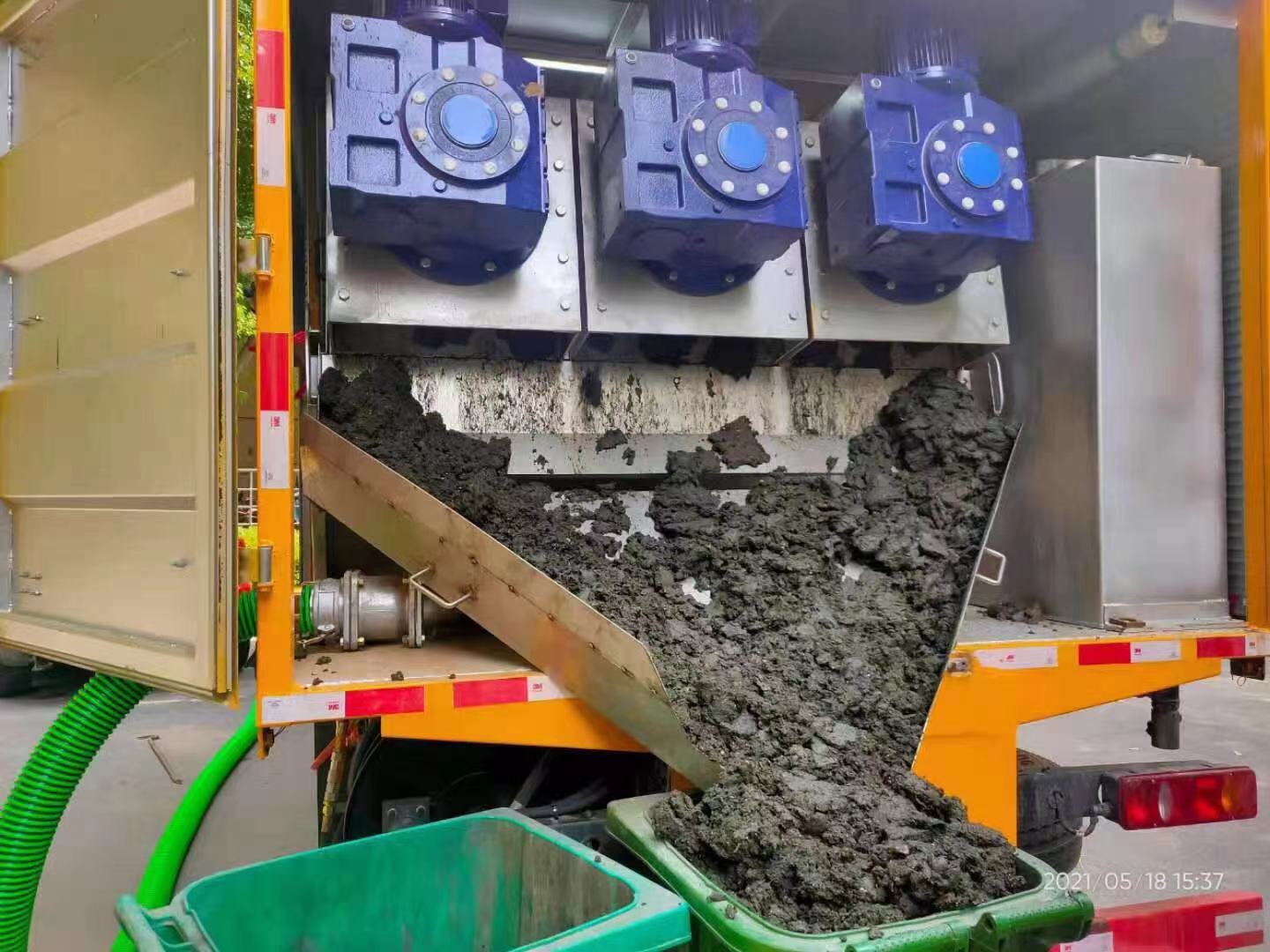 尖扎化粪池清掏城市维护站-泥浆净化干湿分离处理